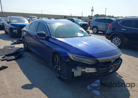 2021 Honda Accord Sport из США, поврежденный, VIN 1HGCV1F36MA049727